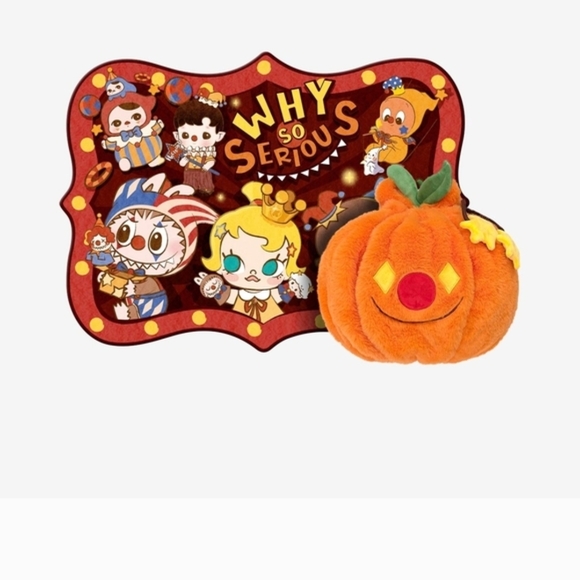 *OFFICIAL* Pop Mart Halloween Pumpkin Blanket - Picture 5 of 6